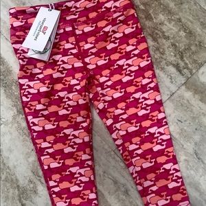 Girls vineyard vines performance leggings 2t NWT
